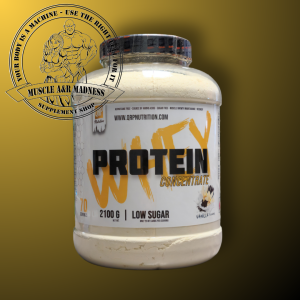 QRP WHEY Protein Concentrate Vanilla 2.1kg