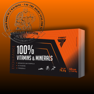 TREC 100% Vitamins & Minerals 60 cap