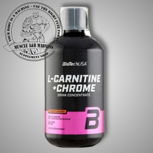 BioTech USA L-Carnitine + Chrome Drink Concentrate Orange