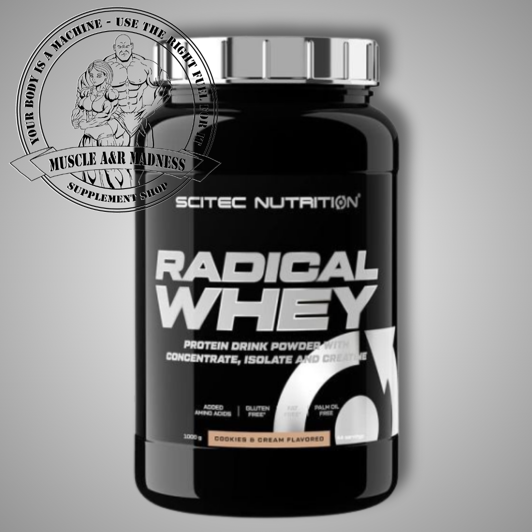 Scitec Nutrition Radical Whey 1000g Cookies and Cream