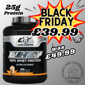 CORE CHAMPS Whey Protein 2.27kg CARAMEL LATTE