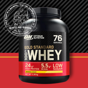 Optimum Nutrition GOLD STANDARD 100% WHEY 2.28kg Banana Cream