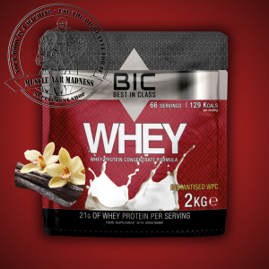 BIC Best In Class Whey Protein 2kg Vanilla Cream