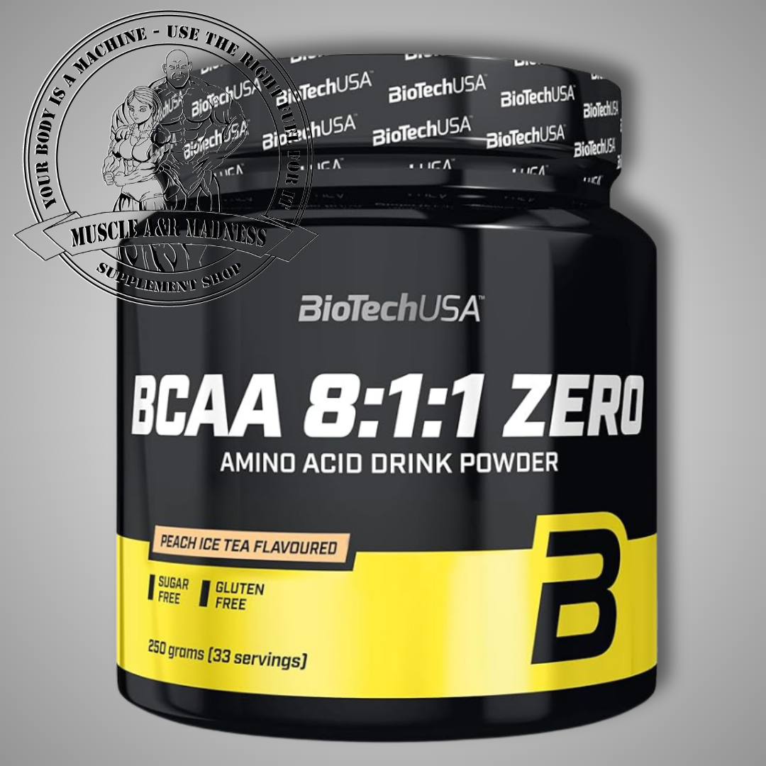 BioTech USA BCAA 8_1_1 ZERO 250g Peach Tea