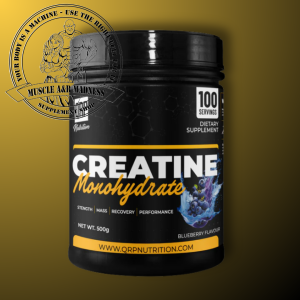 QRP Creatine Monohydrate 500g Blueberry