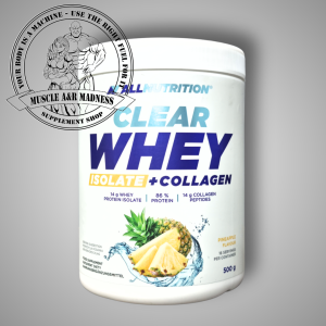 AllNutrition Clear Whey Isolate +Collagen 500g Pineapple