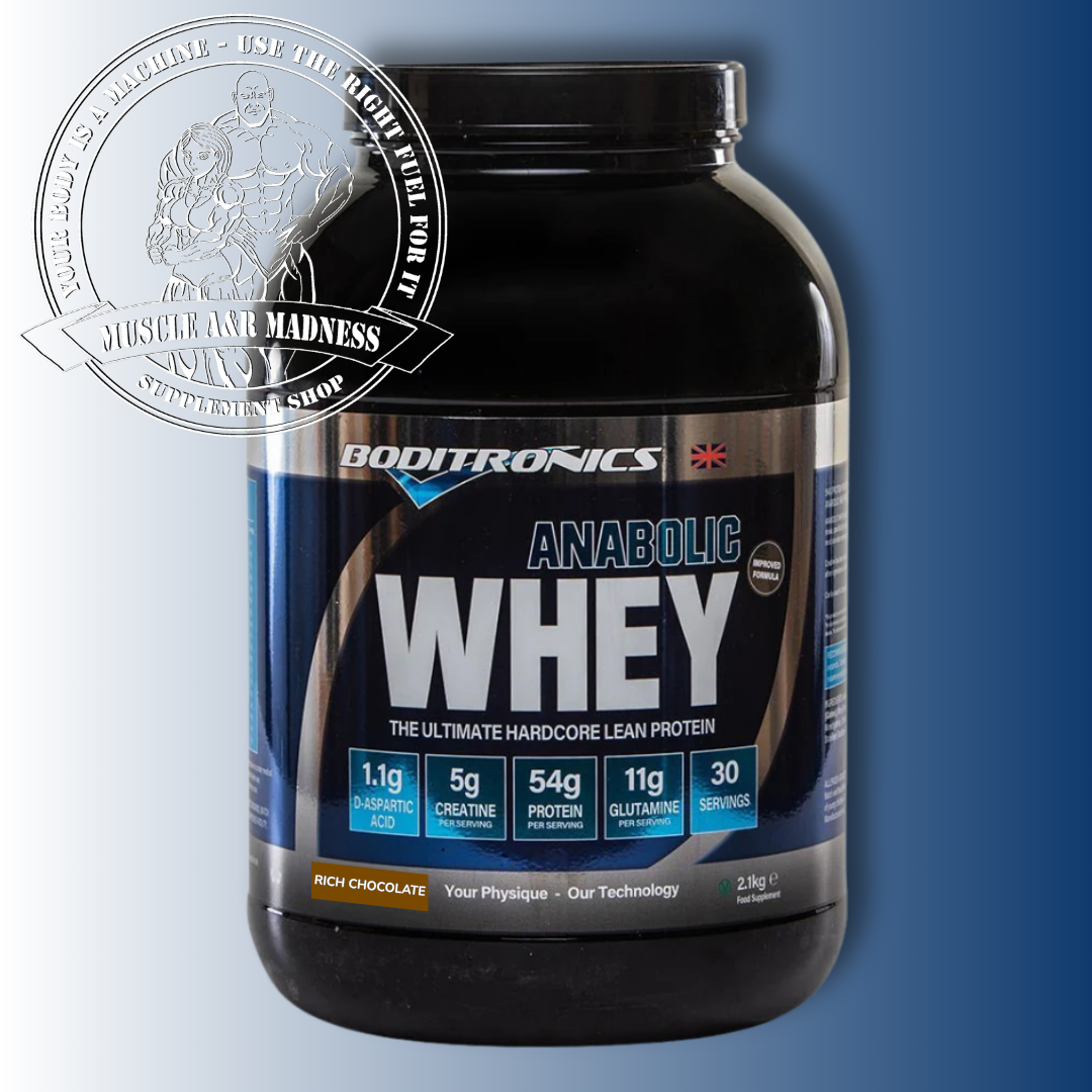 Boditronics Anabolic Whey Protein 2.1kg Rich Chgocolate