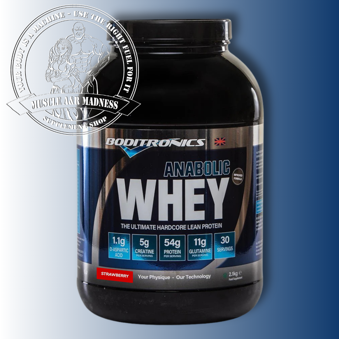 Boditronics Anabolic Whey Protein 2.1kg Strawberry