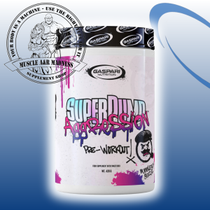 Gaspari SuperPump Aggression 420g Bubblegum Geezer
