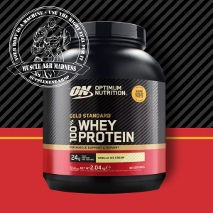 Optimum Nutrition GOLD STANDARD 100% WHEY NEW 2.04kg Vanilla Ice Cream