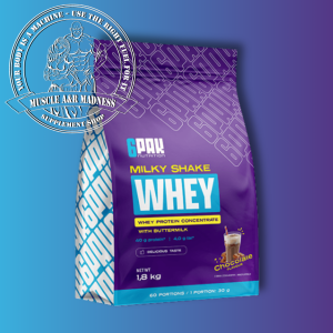 6PAK Whey Milky Shake 1.8kg Chocolate