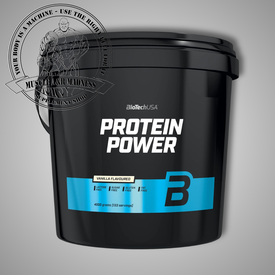 BioTech USA Protein Power 4kg Vanilla