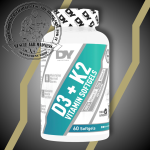 Dorian Yates D3+K2 60 Softgels