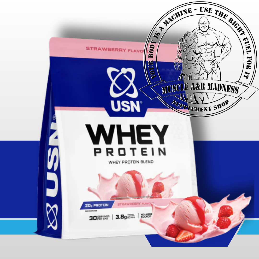 USN WHEY Protein 900g Strawberry