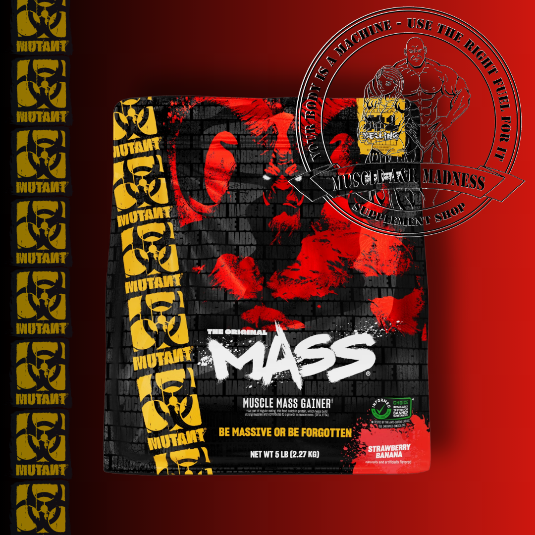 MUTANT MASS 2.27kg Strawberry Banana
