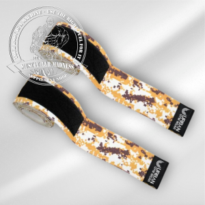 Urban Gym Wear Knee Wraps Digital Desert Camo