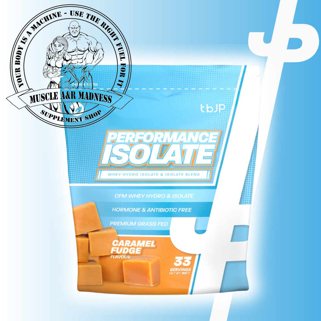tbjp Performance Isolate Tri Blend 1kg Caramel Fudge