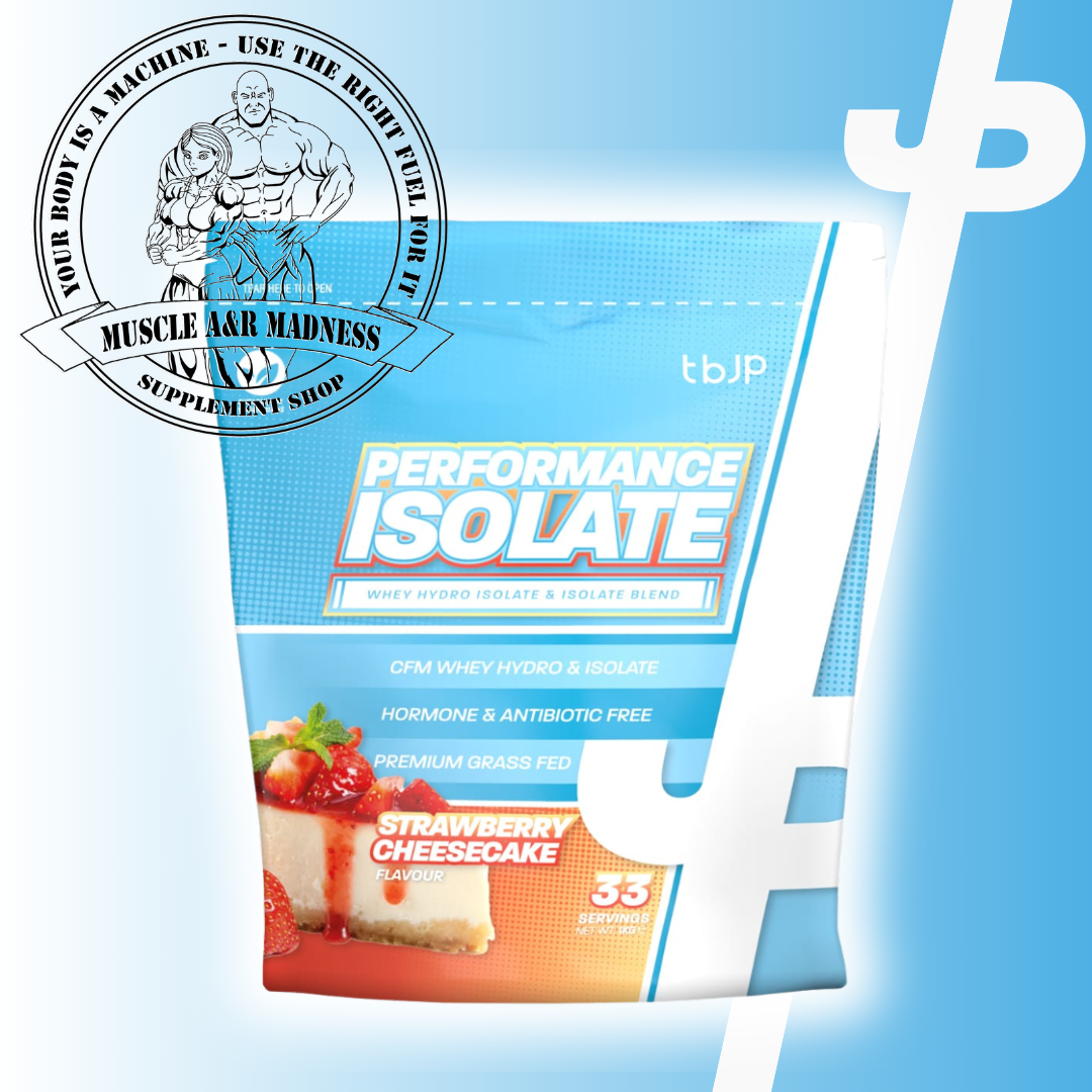 tbjp Performance Isolate Tri Blend 1kg Strawberry Cheesecake