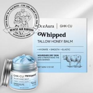 OceAura WHIPPED Tallow Honey Balm 60g