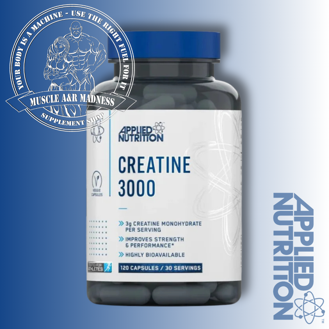 APPLIED NUTRITION Creatine 3000 Monohydrate 120 caps