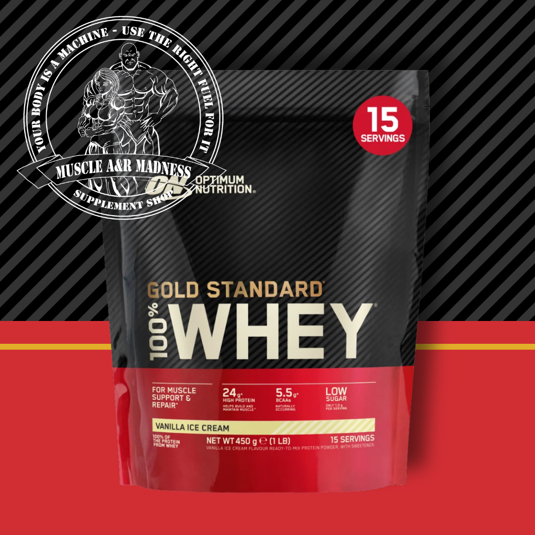 Optimum Nutrition GOLD STANDARD 100% WHEY 450g Vanilla Ice Cream