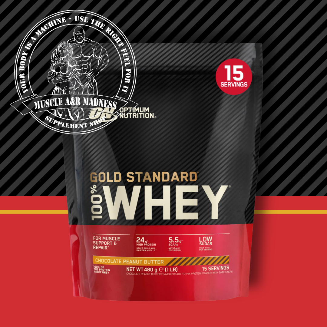 Optimum Nutrition GOLD STANDARD 100% WHEY 480g Chocolate Peanut Butter