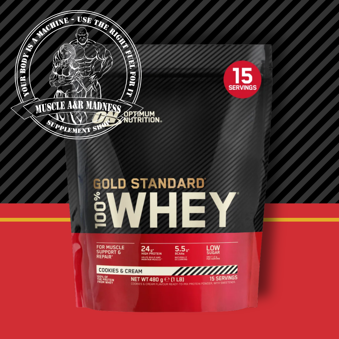 Optimum Nutrition GOLD STANDARD 100% WHEY 480g Cookies & Cream