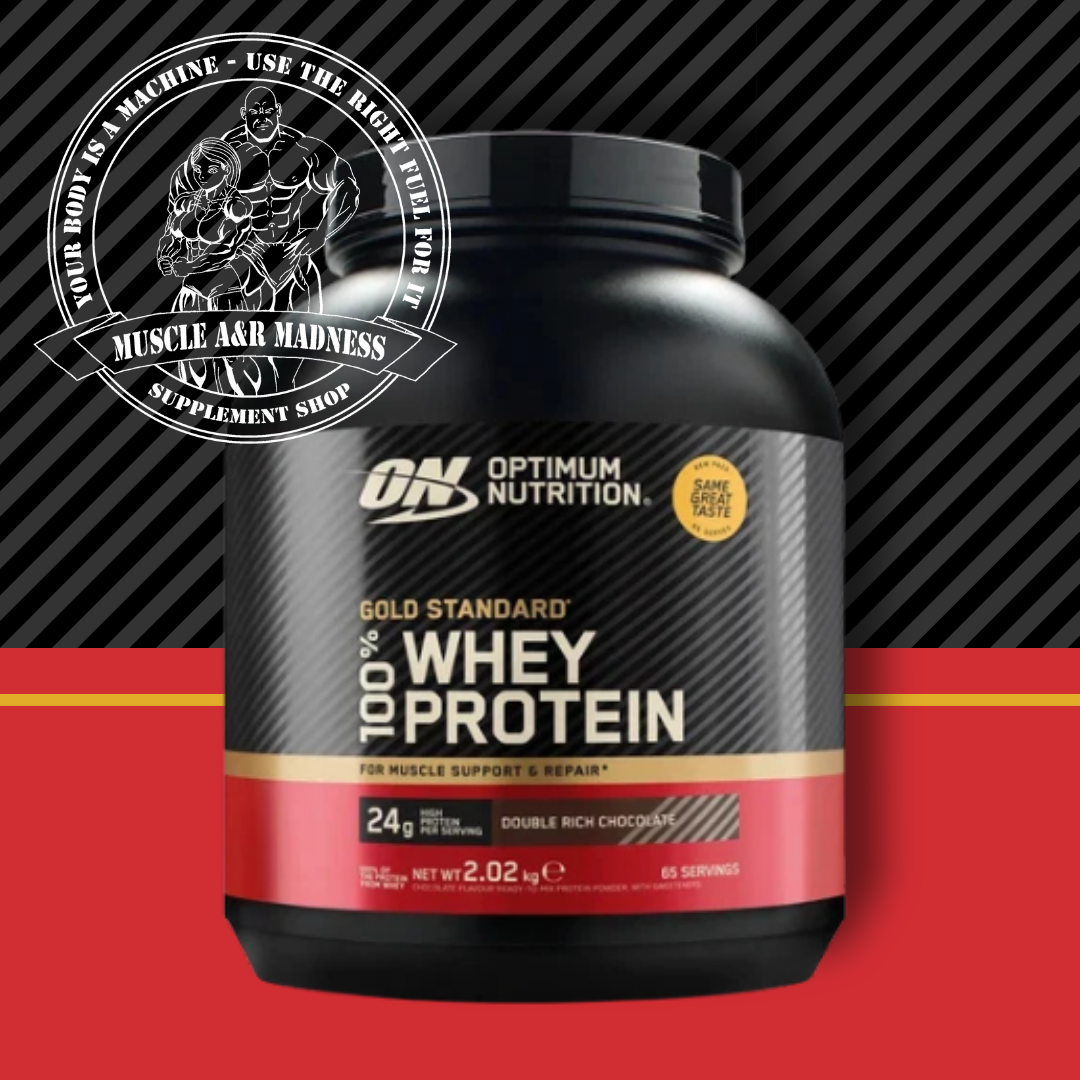 Optimum Nutrition GOLD STANDARD 100% WHEY NEW 2.02kg Double Rich Chocolate