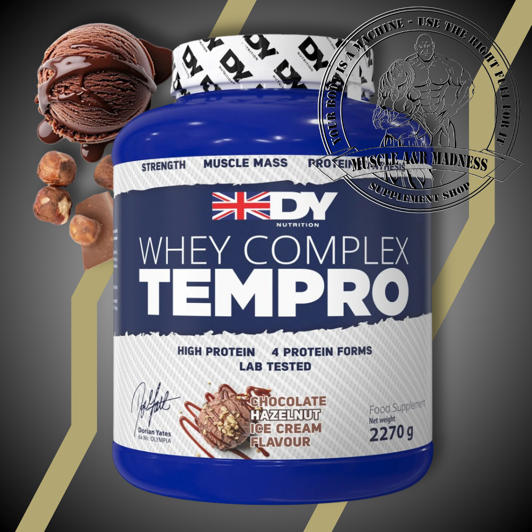Dorian Yates Whey Complex TEMPRO 2.27kg Chocolate Hazelnut