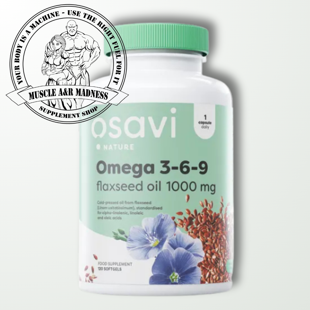 OSAVI Omega 3-6-9 flaxseed 60 softgels