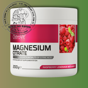 OstroVit Magnesium Citrate 200g Raspberry Lemonade with Mint